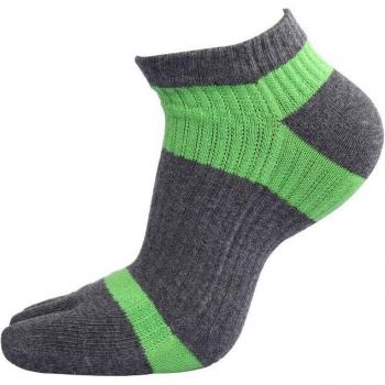 Men's Pure Color Five-Toe Ankle Socks