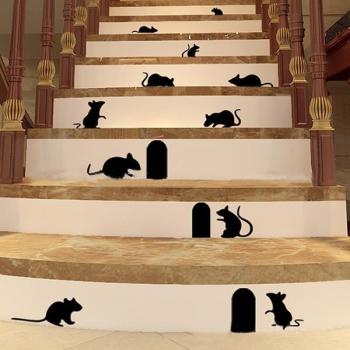 Décalcomanie Souris Sur Scène