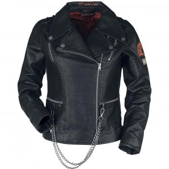 Stranger Things Gothic Faux Leather Jacket