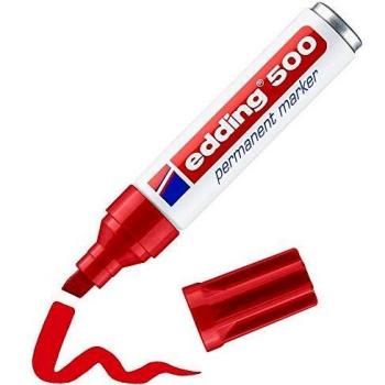 Edding, Marker, 500 (Rot, 2 mm)