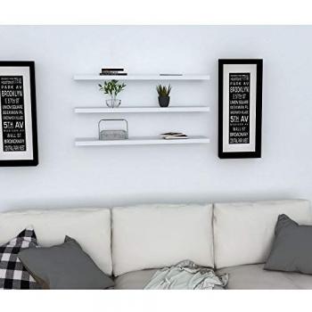 Skye Decor Wandregal Melaminbeschichtet (60 x 1,5 x 14,5 cm)