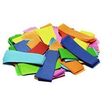 Confetti Rettangolari Multicolori 55x18mm, 1kg