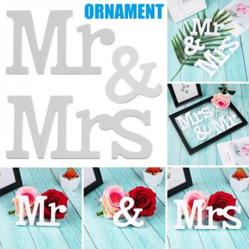 Hochzeitstisch Ornament Holz