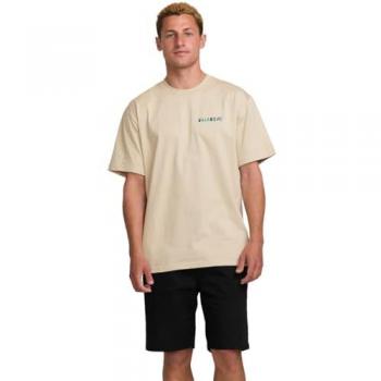Billabong T-Shirt Twin Peaks – 2025 gebleichtes Sand, Größe M