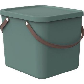 Bac de tri Rotho Albula 40 L – Bac de recyclage vert foncé