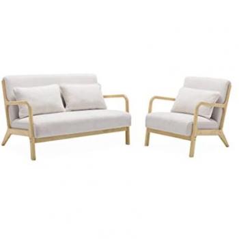 Silla + Banco 2 plazas Lorens “Borregito”