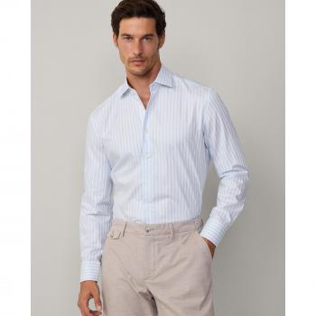 Camicia Hackett Blu Celeste