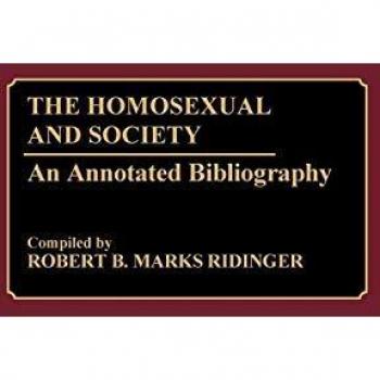 The Homosexual and Society: An Annotated Bibliography