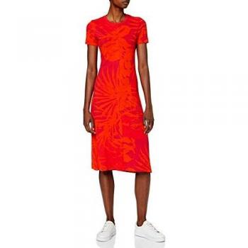 Desigual Vestido Paradise, Color Rojo
