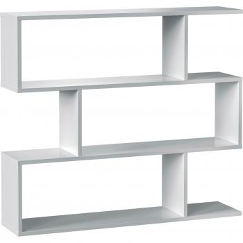 Étagère Contemporaine 6 Étagères Couleur Blanche