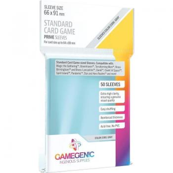 Fundas Prime Standard Card Game Gamegenic