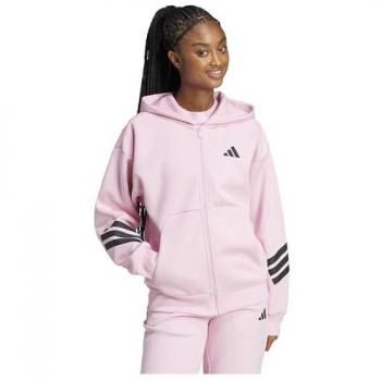 Adidas 3‑Stripes Rits Capuchon voor Dames – Future Icons Edition