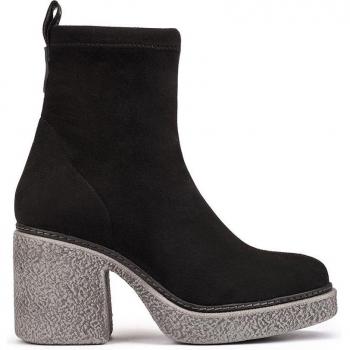 Botines de mujer Weekend tejido negro