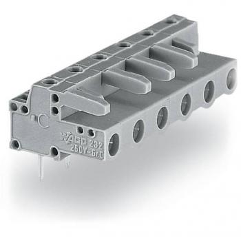 WAGO 232 Platine, 5 Polen, Rastermaat 7.50 mm, 50 Stuks