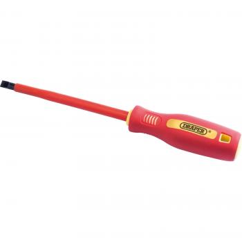Draper 8mm x 175mm Fully Insulated Plain Slot Screwdriver
