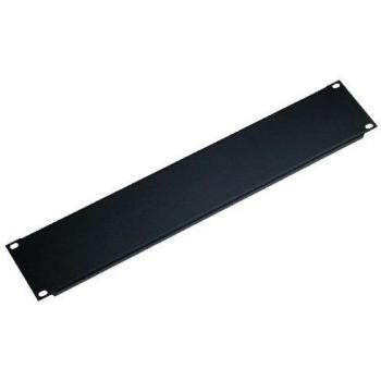 K&M 49424 19-Frontplatte, schwarz