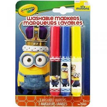 Crayola Minions Fun Washable Color Markers