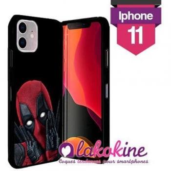 Cover Coque de Silicona iPhone 11 “Deadpool”