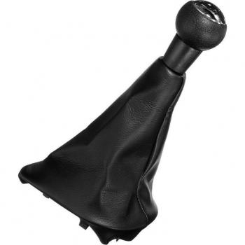 Pommeau de levier de vitesse en cuir pour Peugeot 207 307 CC 5 vitesses