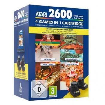 Atari 2600+ : Bundle de 4 Jeux et 2 Contrôleurs Paddle