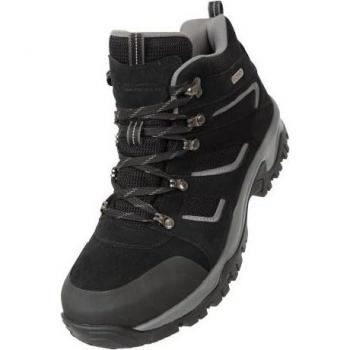 Voyage Botas Gamuza Negro Impermeable para Hombre