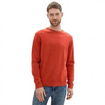 Tom Tailor Maglione 1039810 Arancione Regular Fit – “Tom Tailor 1039810: Sweater Arancione a Corte Regolare”