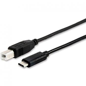CABLE USB-C MACHO a USB 2.0 TIPO-B MACHO 1 METRO EQUIP 1288