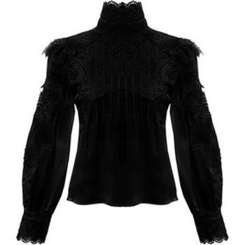 TWOTWINSTYLE Aushöhlen Bluse für Frauen