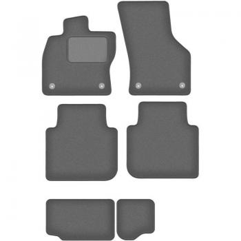 Coperture di tappeto grafite per Seat Tarraco 7 posti 2018‑