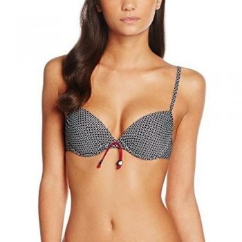 Parte Superior de Bikini ESPRIT Topanga Beach Sp Push Up, Negro