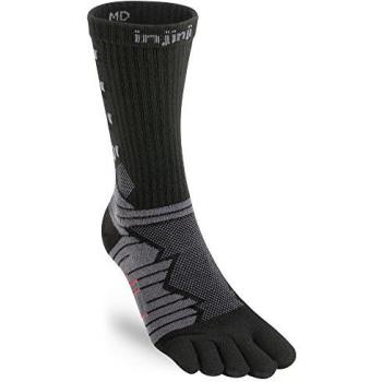 Men’s Injinji Mid‑Weight Trail Crew Socks – Size L