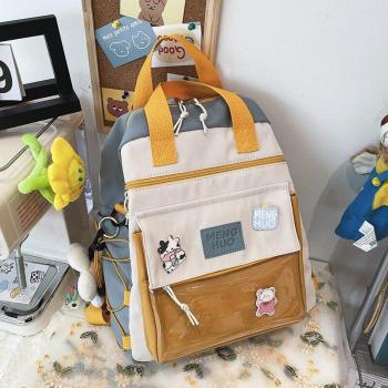 DCIMOR Transparent Pocket Backpack