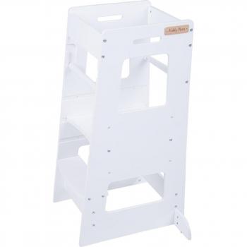 Assistant Manger Montessori KiddyMoon ST‑003 Kit de Découverte Blanc