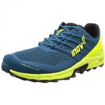 Marineblau‑Gelb Trail‑Schuhe Inov‑8 Trailtalon 290, Größe 45,5