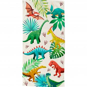 Strandtuch „Dinos“ – 75 × 150 cm Multi‑Polyester