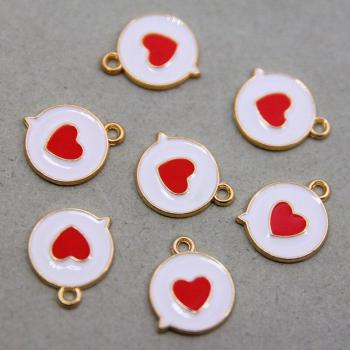 10pcs Love Letter Charms for Jewelry Making