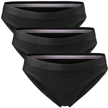 DANISH ENDURANCE Women's Organic Cotton Bikini Panties 3 Pack