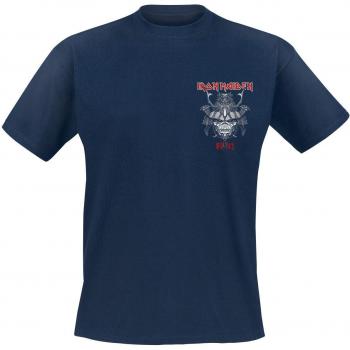 Iron Maiden Samurais in Navy T‑Shirt