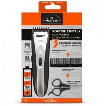 Kit de Tonte Cheveux Professionnel avec Peigne et Ciseaux