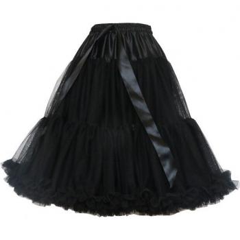 Falda de crinolina 55cm para baile de graduación
