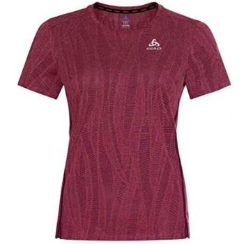 Odlo Damen ZEROWEIGHT Engineered CHILL-TEC T-Shirt, Paradise Pink Melange, XS