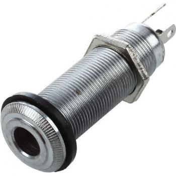Montura Incrustada 1/4” para Bajo y Guitarra