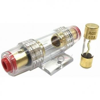 Dispositif de protection 60 A à fixer en 10×38 mm avec connecteur audio pour véhicule