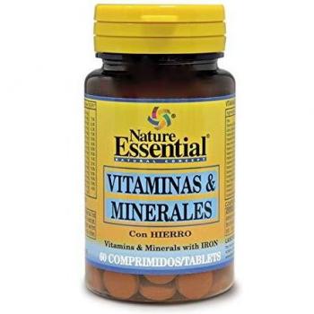 Vitamines et Minéraux Fer 600mg 60 Capsules