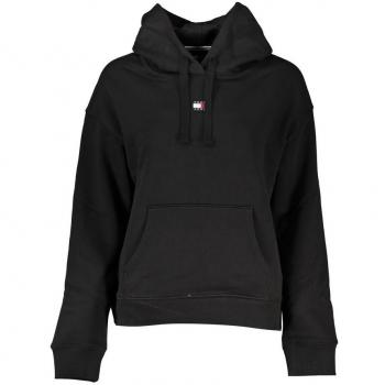 Tommy Hilfiger Women's Black Hoodie with Logo