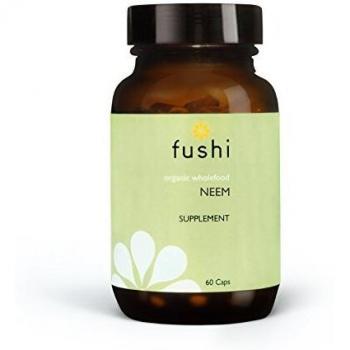Fushi Organic Vegetable Capsules, Neem Leaf, 500 mg, 60-Count