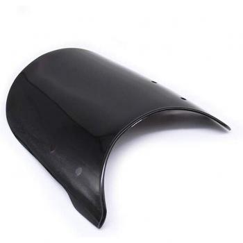 Windsn Motorrad Scheinwerferverkleidung Windschutzscheibe für Triumph Bonneville 2001, T100 2003 (Schwarz)