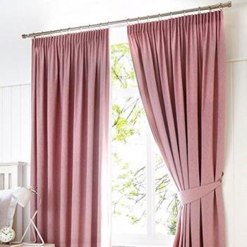 'Dijon' Thermal and Blackout Fully Lined Pencil Pleat Curtains