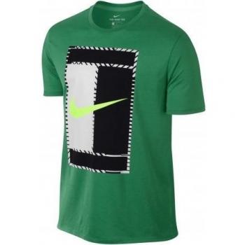 Camiseta Nike M Nkct Dry Tee Dbl 2, Manga Corta, Hombre, Verde