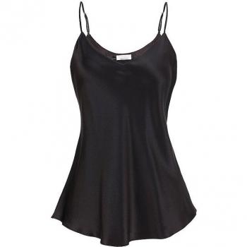 BITZER Damen Seidentop schwarz Größe 36